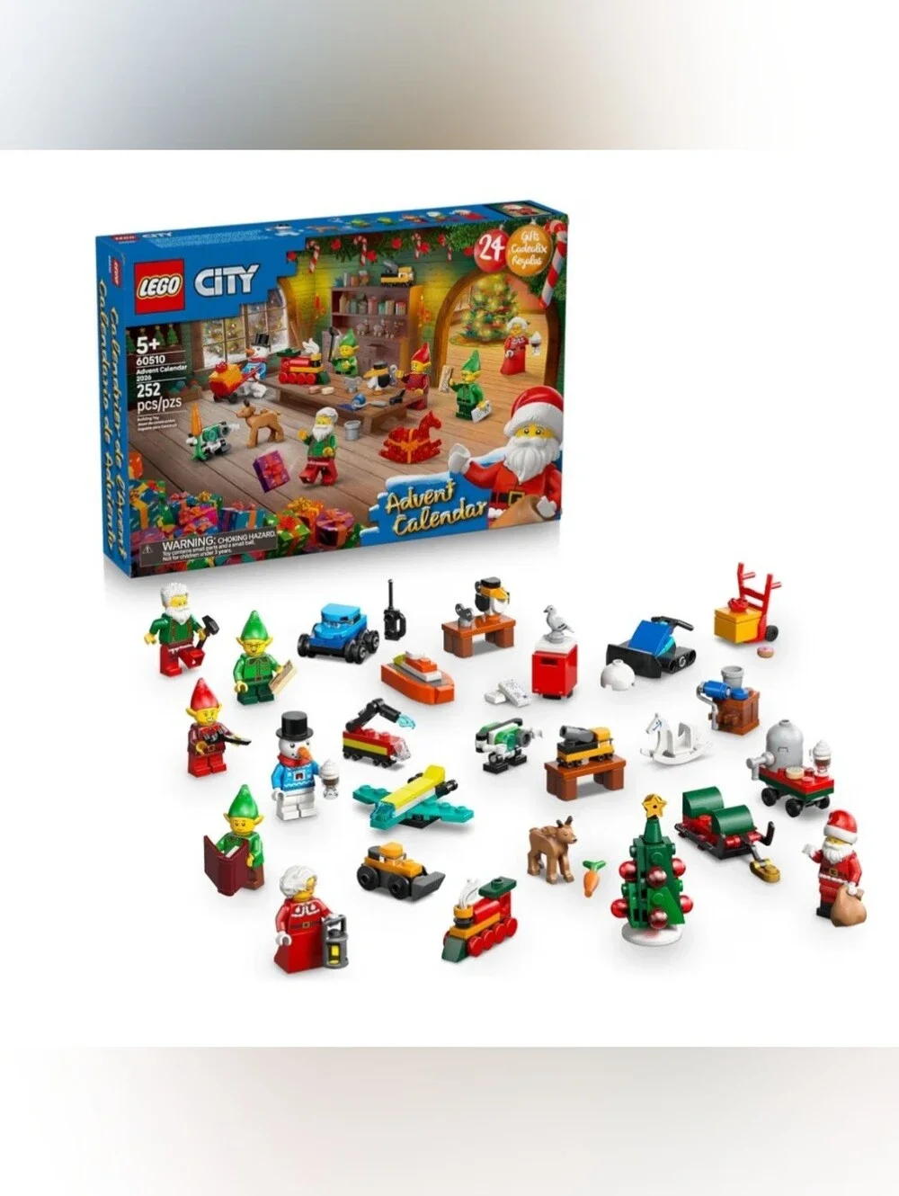 LEGO CITY ADVENT CALENDAR 2026! NWT. AGES 5+ 252 PIECES 🎄